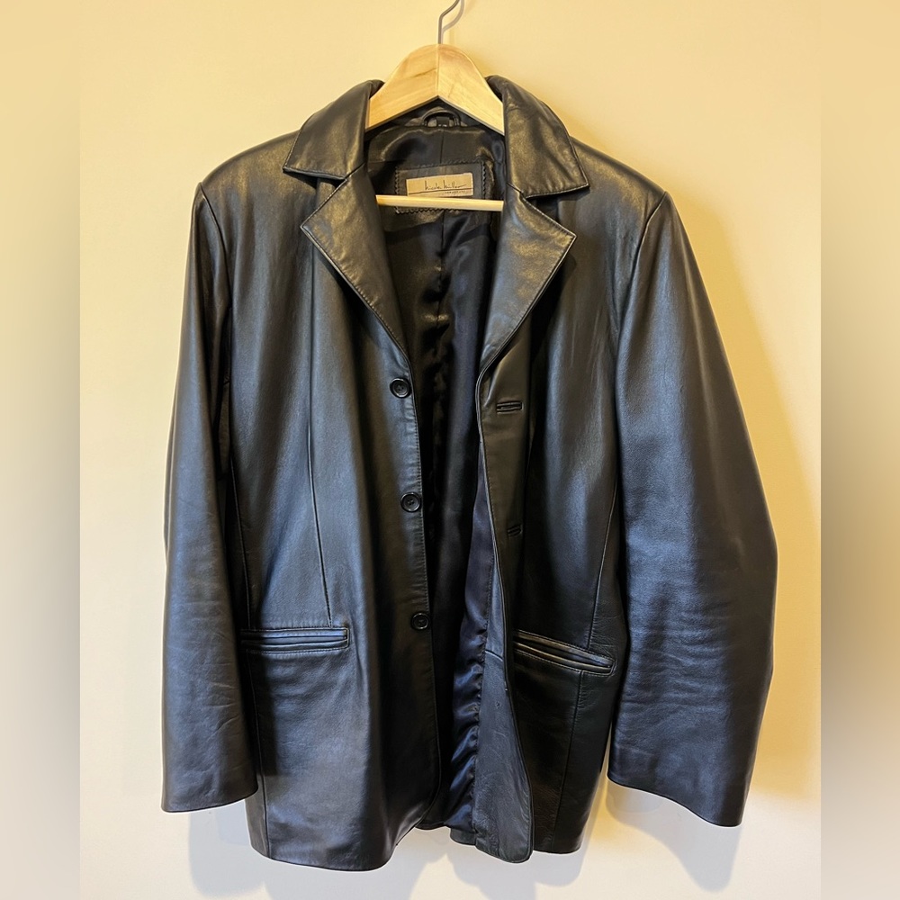 Nicole Miller leather jacket